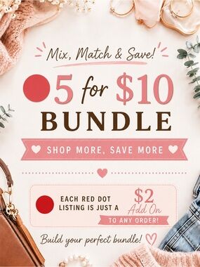 🔴 5 for $10 - Mix and Match Deals!